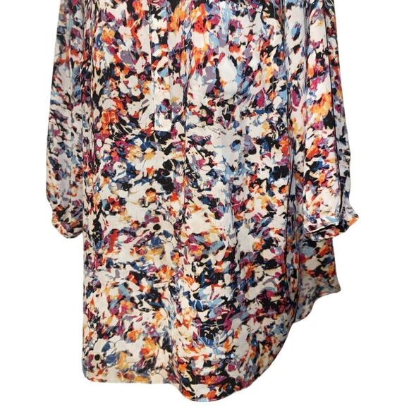 Premise Studio. Black Floral 
Women's 
Ruffle Sleeve
100% Polyester - Picture 3 of 5